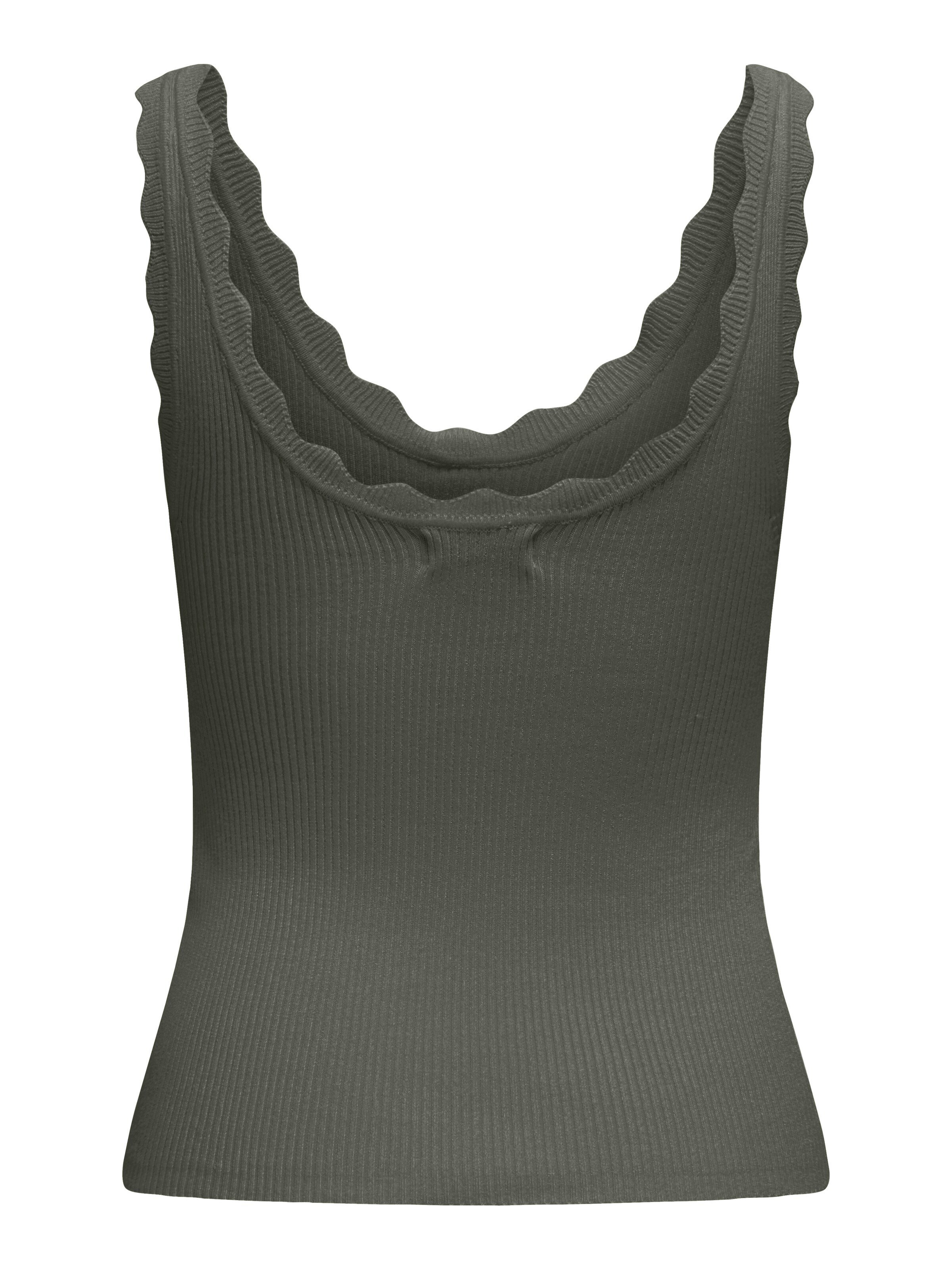JDY Knitted top 'JDYNANNA' in Grey