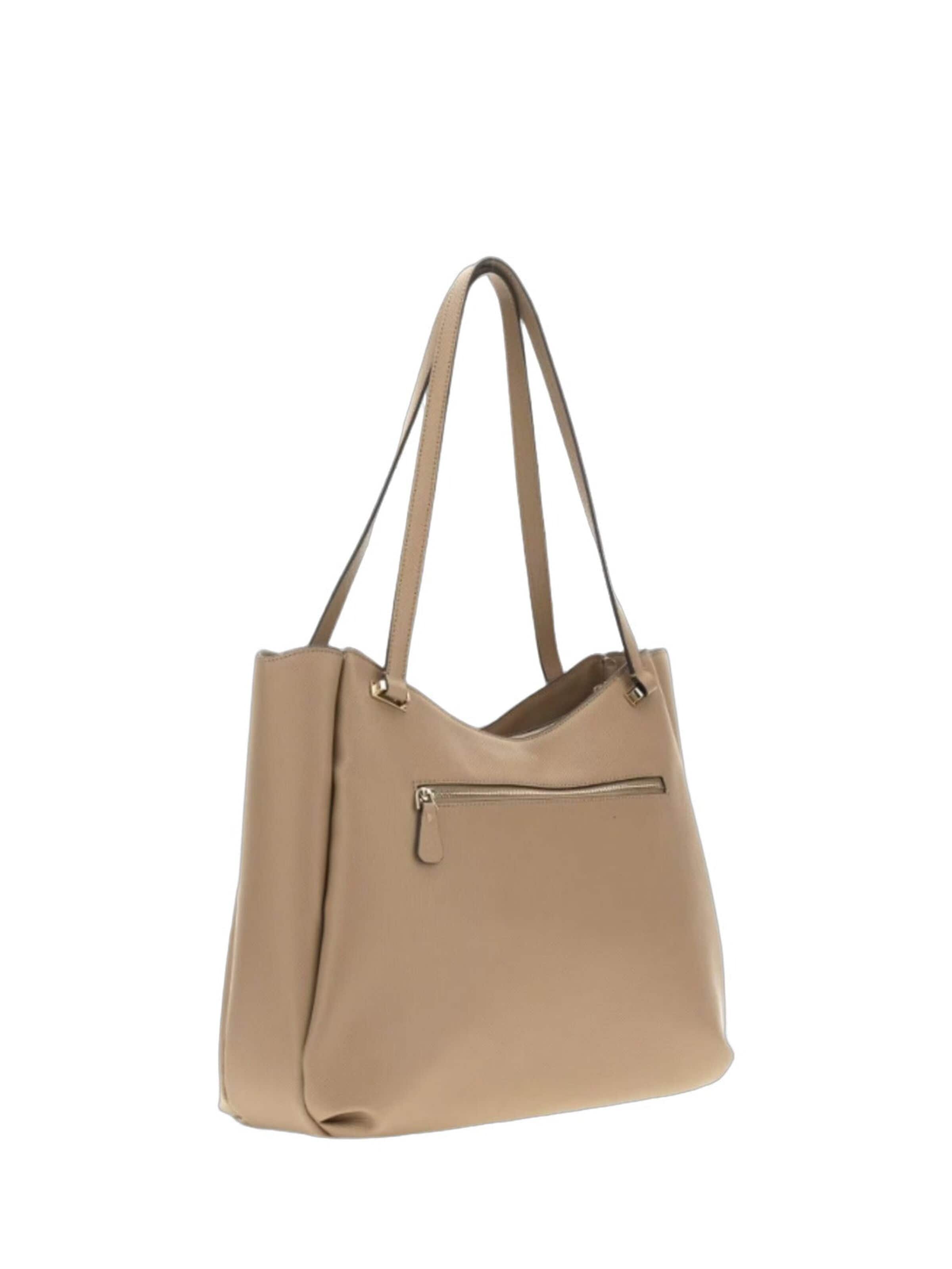 GUESS Nakupovalna torba 'Guess Cabas Gilda Beige' | bež barva