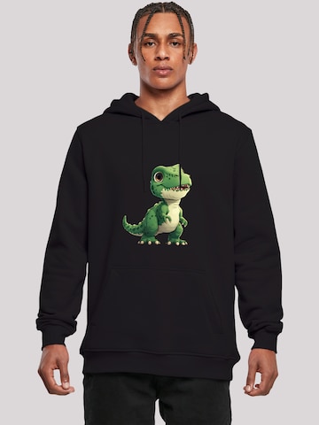 Sweat-shirt F4NT4STIC en noir : devant