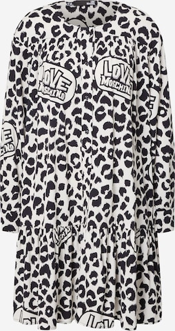 Love Moschino Blousejurk in Zwart: voorkant