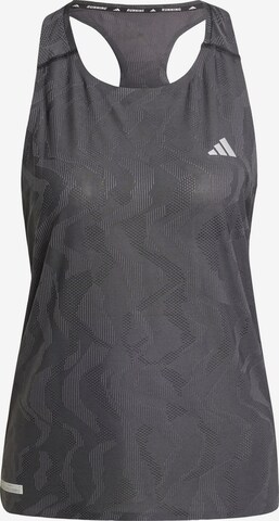 ADIDAS PERFORMANCE Sporttop 'Ultimate AIRCHILL' in Zwart: voorkant