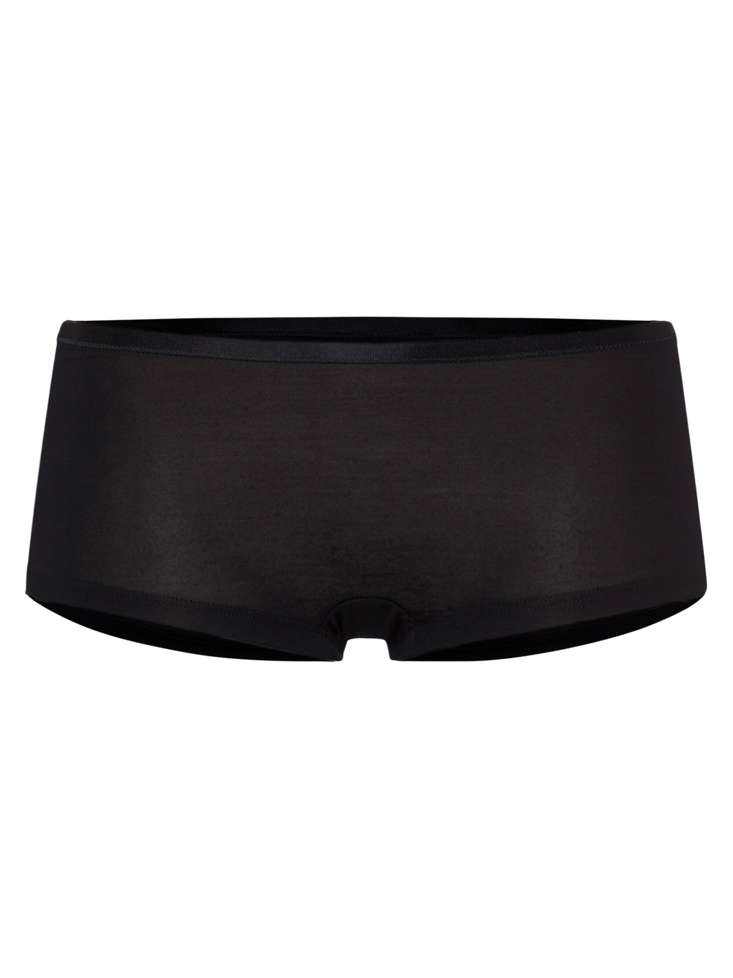 Hanro Panty 'Soft Touch'‌‌‌‌‌‌‌‌ in Schwarz: Vorderseite