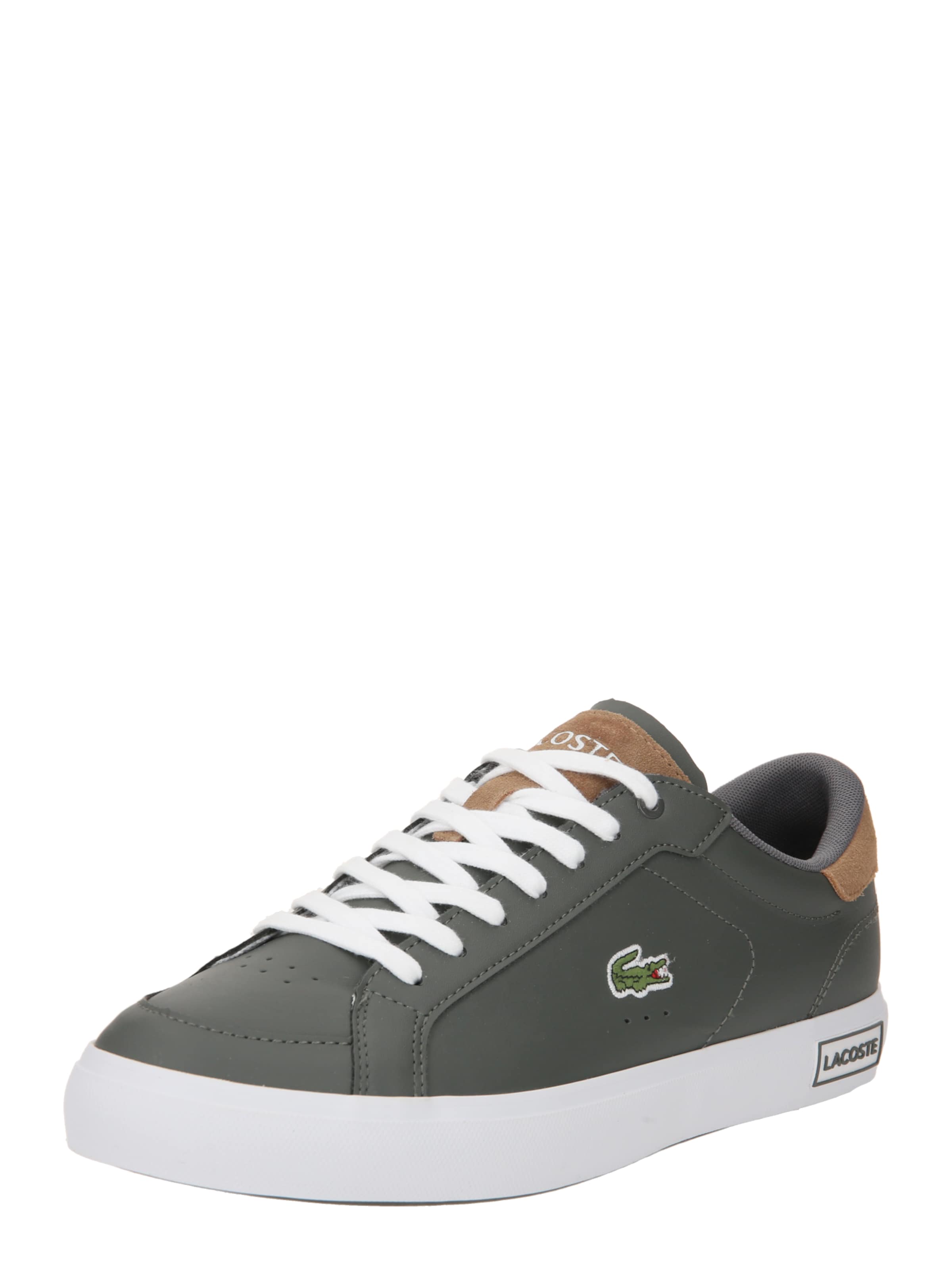 LACOSTE Trainers 'Powercourt' in Green: front
