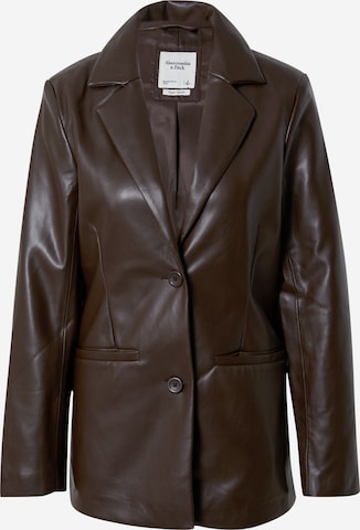 Blazer Abercrombie & Fitch en marron : devant