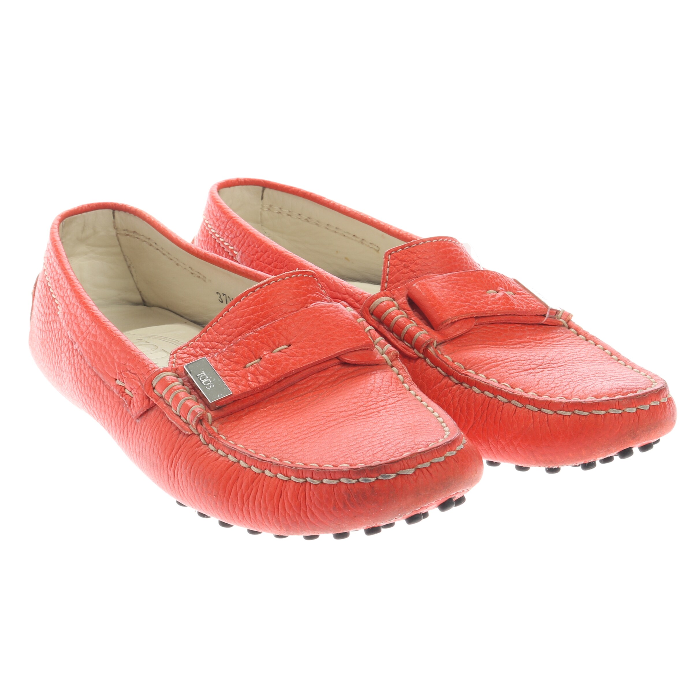 Tod's Halbschuhe 37,5 in Rot: Vorderseite