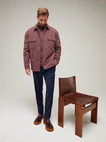 ABOUT YOU x Kevin Trapp Between-Season Jacket 'Ramon' in Brown