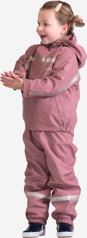 BMS Winter Jacket 'SoftSkin Antarctic' in Purple: front