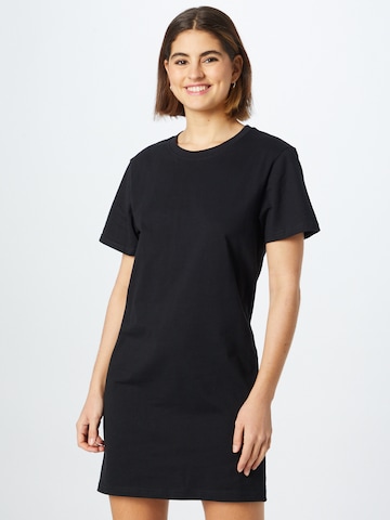 Urban Classics Dress in Black: front