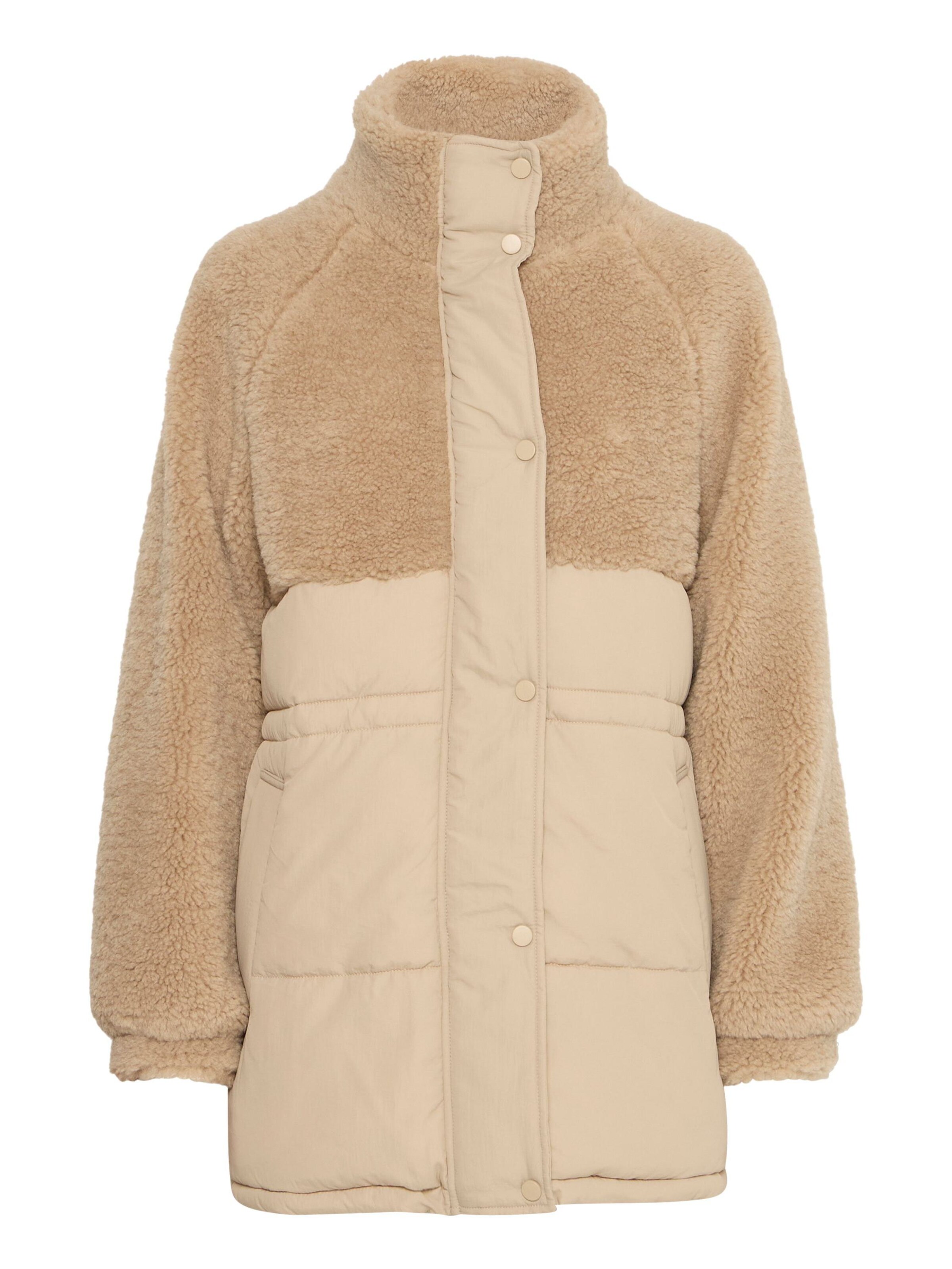 b.young Winter Jacket 'Anilda' in Beige: front