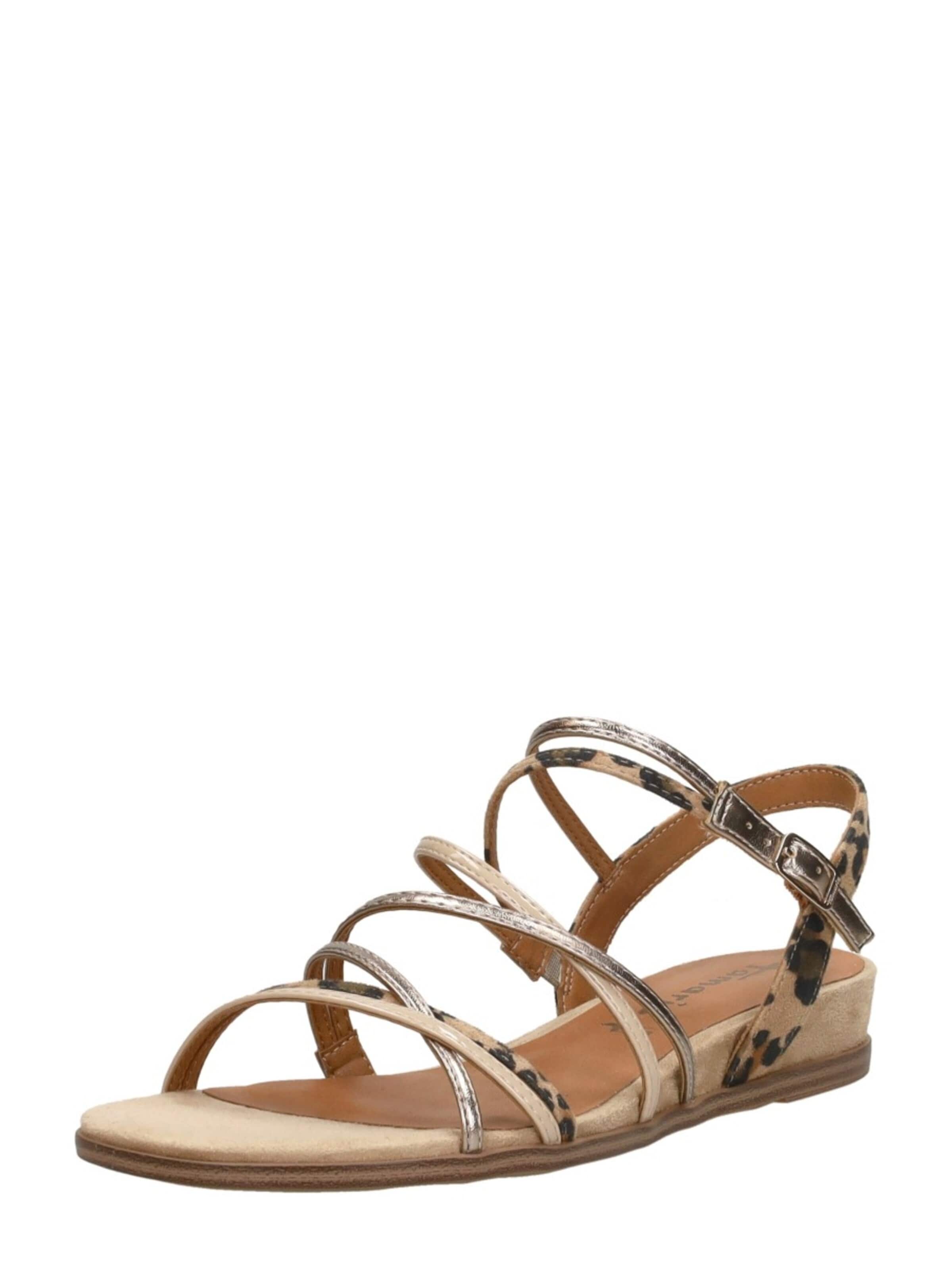 Sandales 'Sandalen Plat' Tamaris en marron