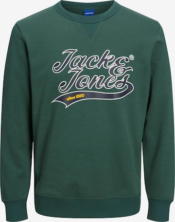 JACK & JONES Sweatshirt 'Becks' in Green: front