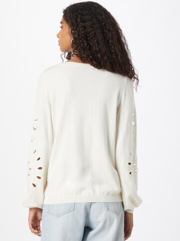 VERO MODA Sweater 'KOLINA' in White