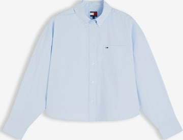 mėlyna Tommy Jeans Palaidinė 'ESSENTIAL': priekis