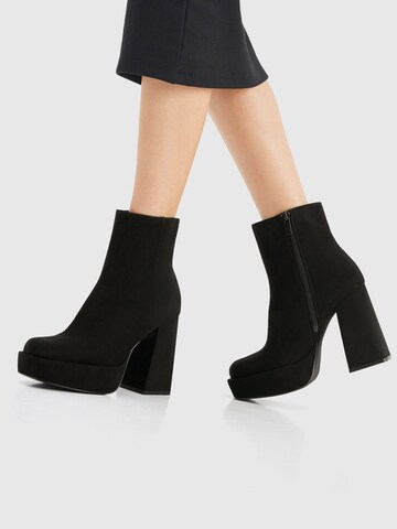 Bottines Pull&Bear en noir