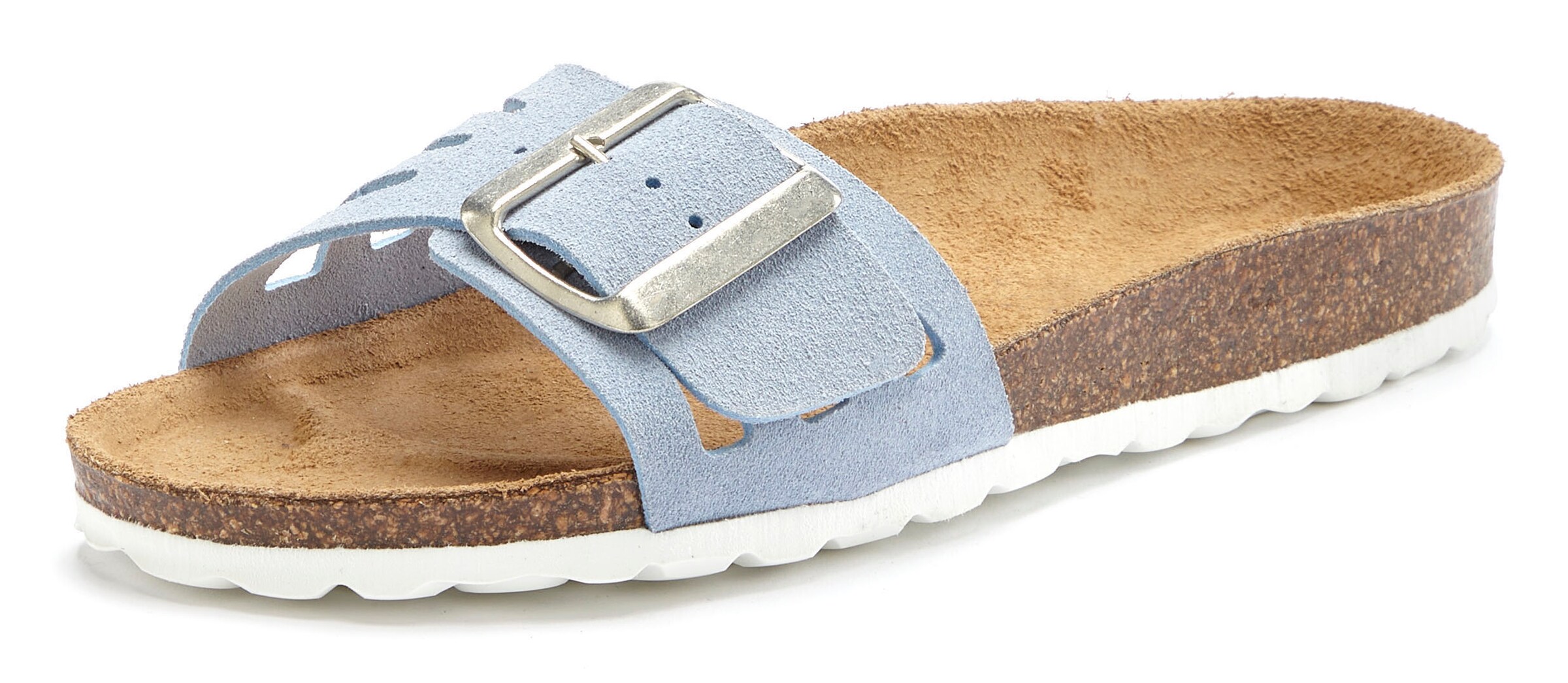 Elbsand Mule in Blue: front