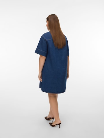 Vero Moda Curve Μπλουζοφόρεμα 'VMCMIGGA' σε μπλε