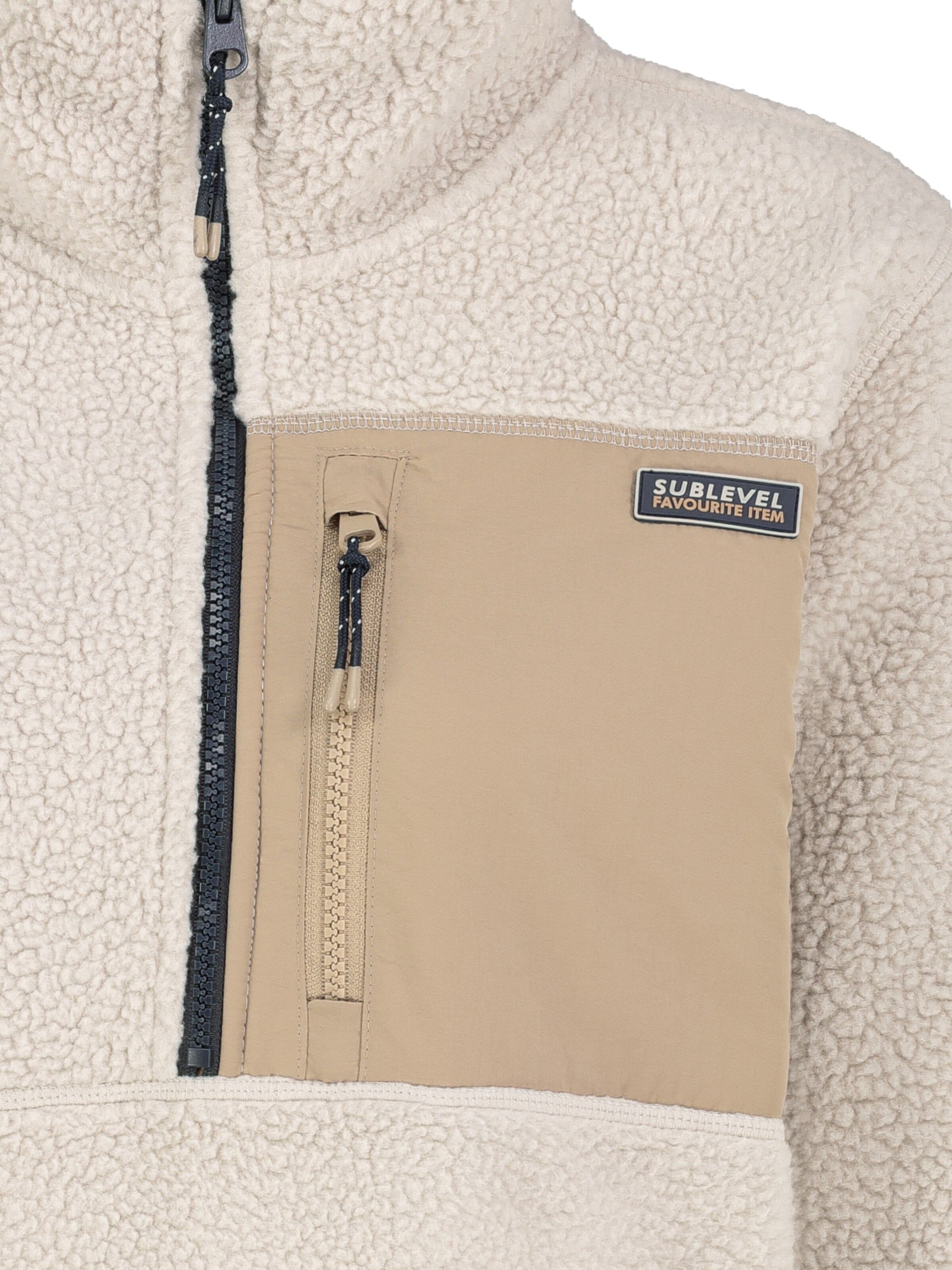 Sublevel Fleecejacke in Beige