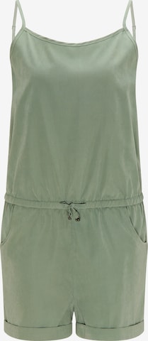 DreiMaster Vintage Jumpsuit in Groen: voorkant