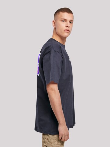 F4NT4STIC Shirt 'SIlvester Party Happy People Only' in Blue