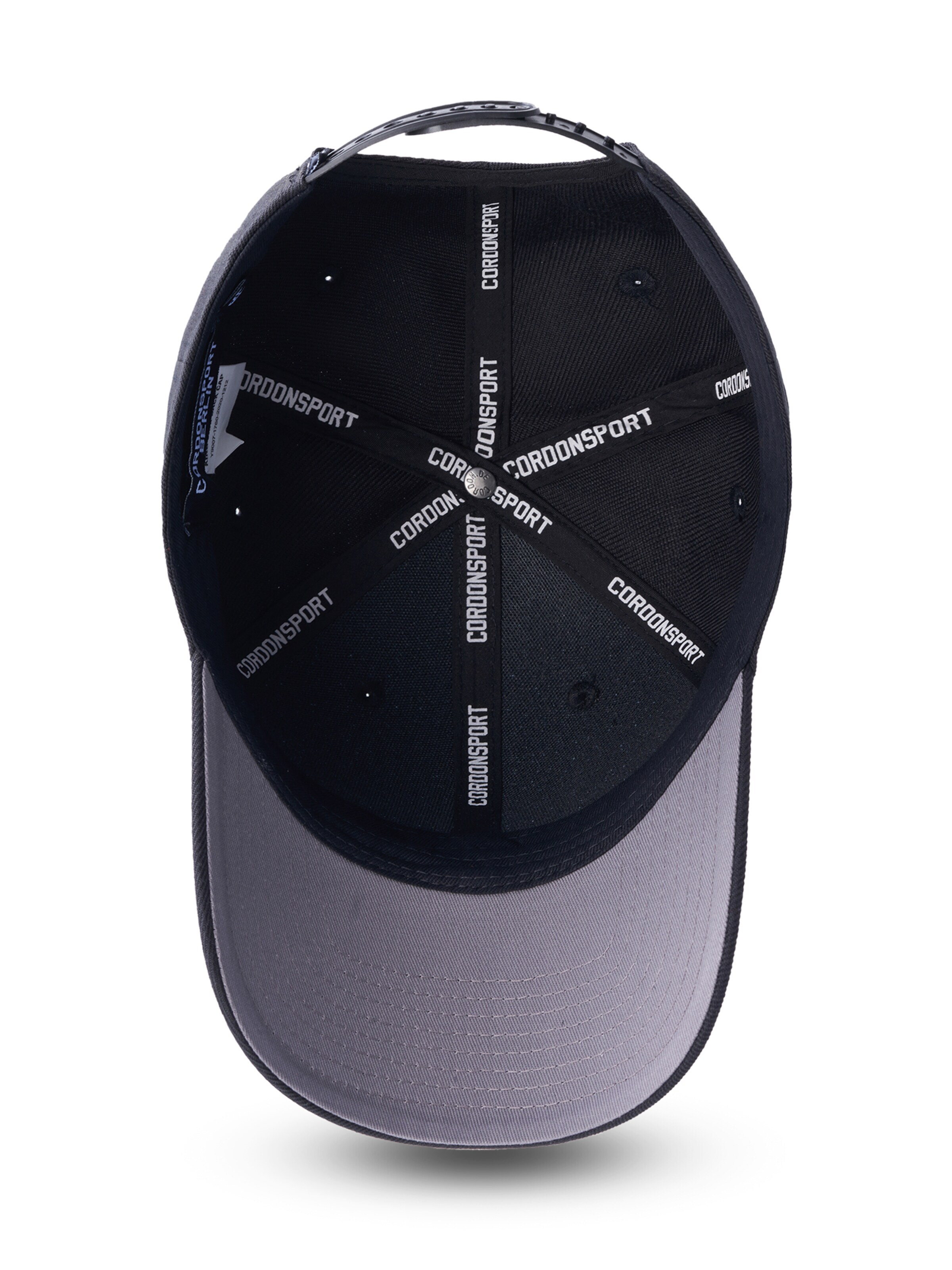 Cordon Sport Cap 'King' in Black
