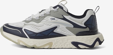 Karl Lagerfeld Matalavartiset tennarit 'Blaze Inferno' värissä sininen: etupuoli