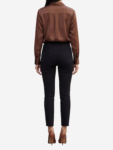 My fashion Slimfit Jeans in Schwarz