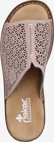 Rieker Mules in Pink