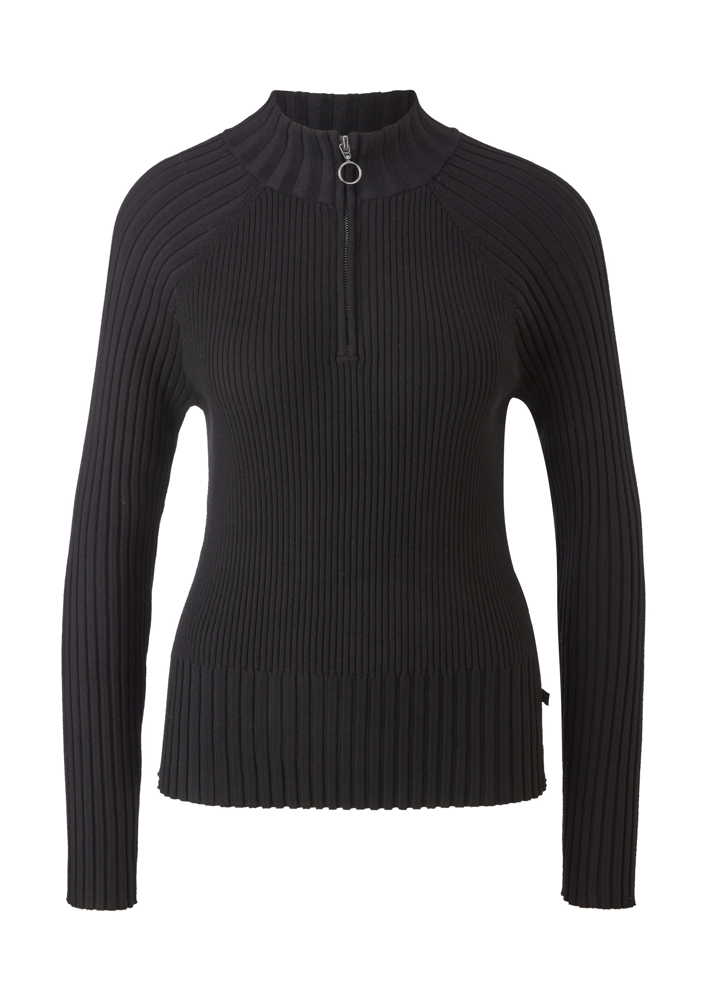 Grandes tailles Pull-over Q/S by s.Oliver en Anthracite 