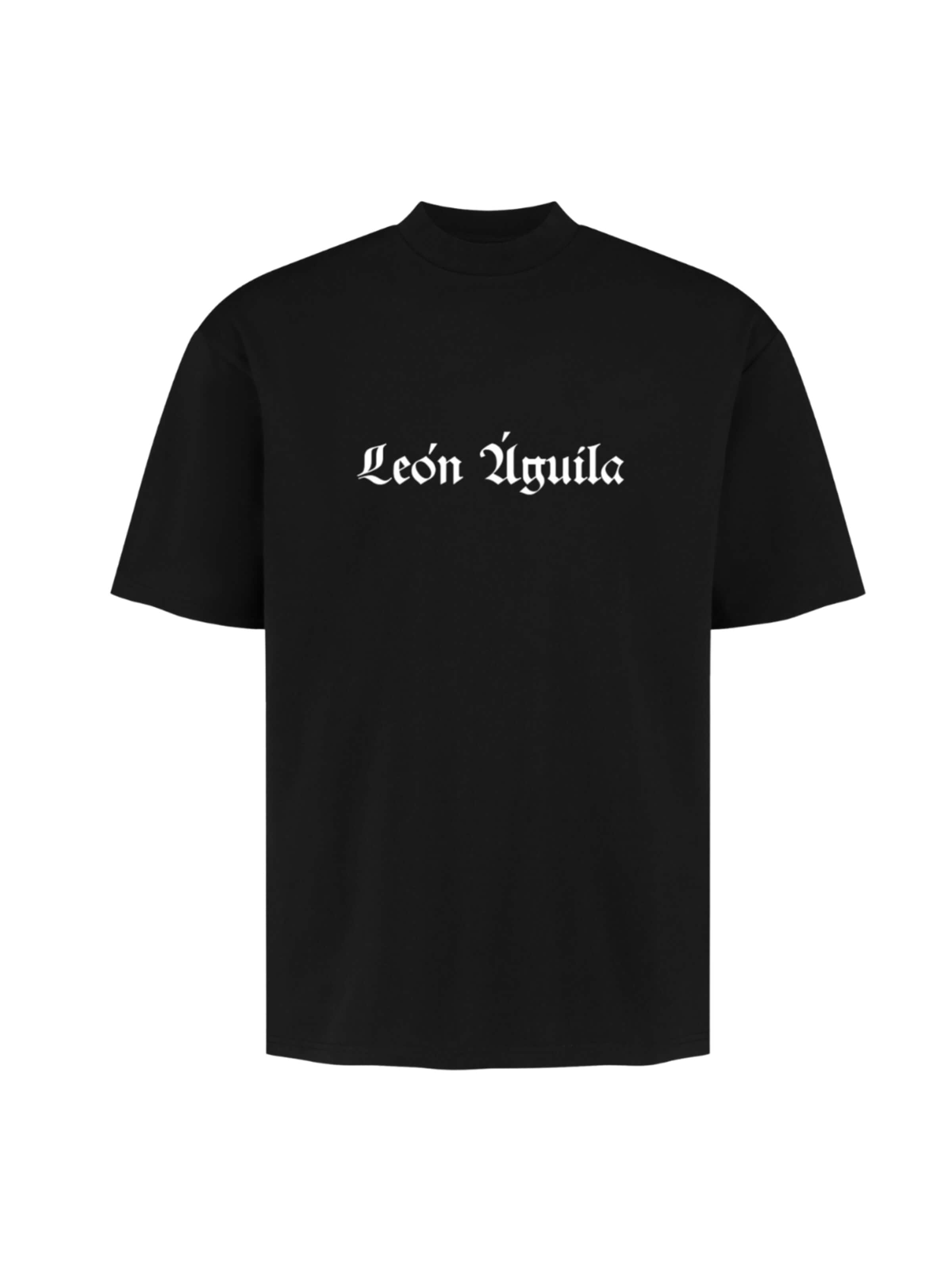 leon aguila Shirt 'Amsterdam' in Black: front