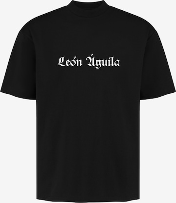 T-Shirt 'Amsterdam' leon aguila en noir : devant