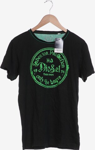 DIESEL T-Shirt L in Schwarz: predná strana