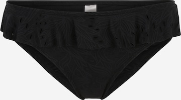 Slip costum de baie de la LingaDore pe negru: față