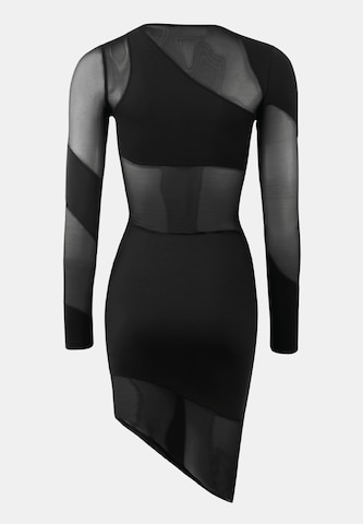 OW Collection Coctailkjole 'Spiral' i sort