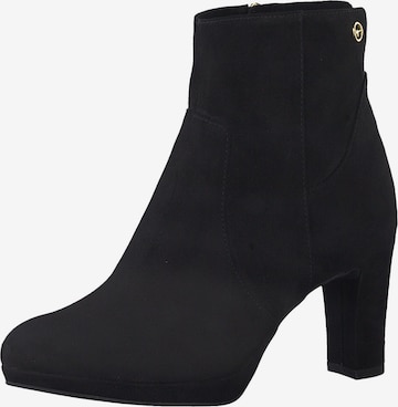 TAMARIS Ankle Boots in Black: front