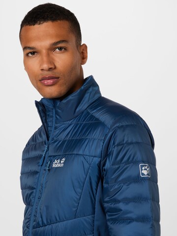 JACK WOLFSKIN Outdoorjas 'ROUTEBURN' in Blauw