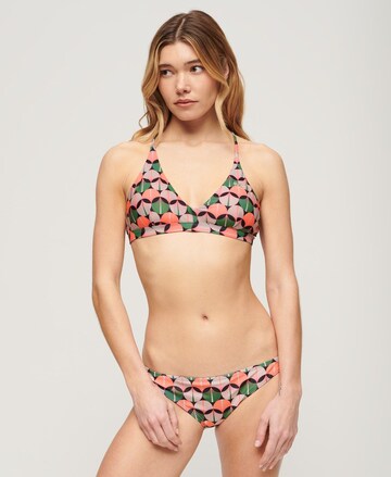 Superdry Triangle Bikini Top in Orange