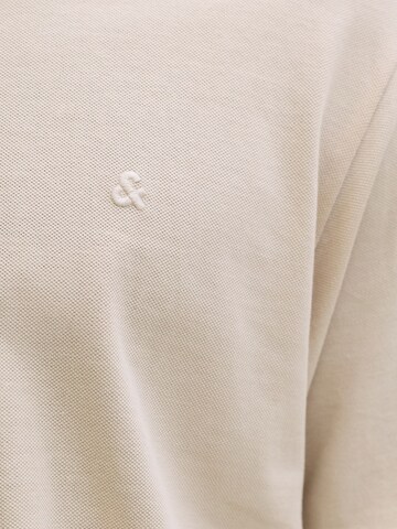 JACK & JONES Poloshirt in Beige