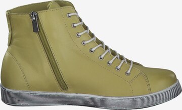 Esgano Sneakers hoog '0341500' in Groen