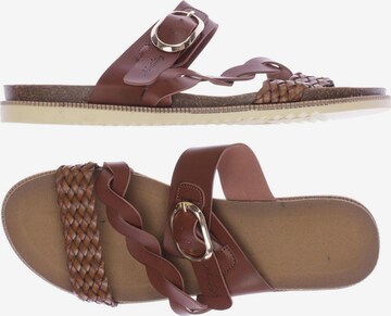 MUSTANG Sandals & High-Heeled Sandals in 40 in Brown: front