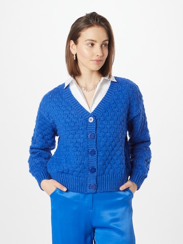 Cardigan Monki en bleu : devant