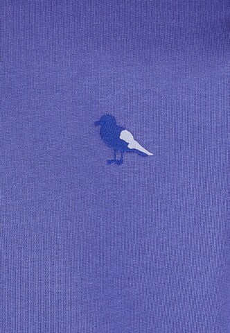 Cleptomanicx Sweatshirt 'Embro Gull Mono' in Blau