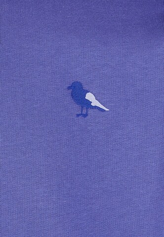 Cleptomanicx Sweatshirt 'Embro Gull Mono' in Blau