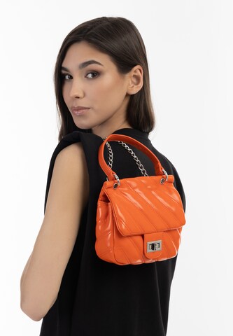 myMo ROCKS - Bolso de hombro en naranja: frente