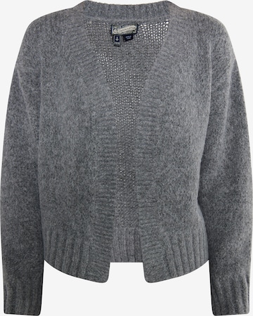 DreiMaster Vintage Knit cardigan 'Incus' in Grey: front
