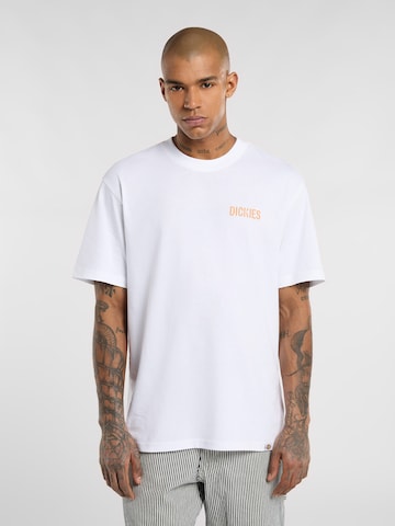 DICKIES - Camiseta 'COMPANION' en blanco: frente
