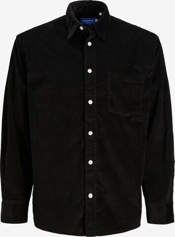 JACK & JONES Comfort Fit Hemd 'Barca' in Schwarz: predná strana