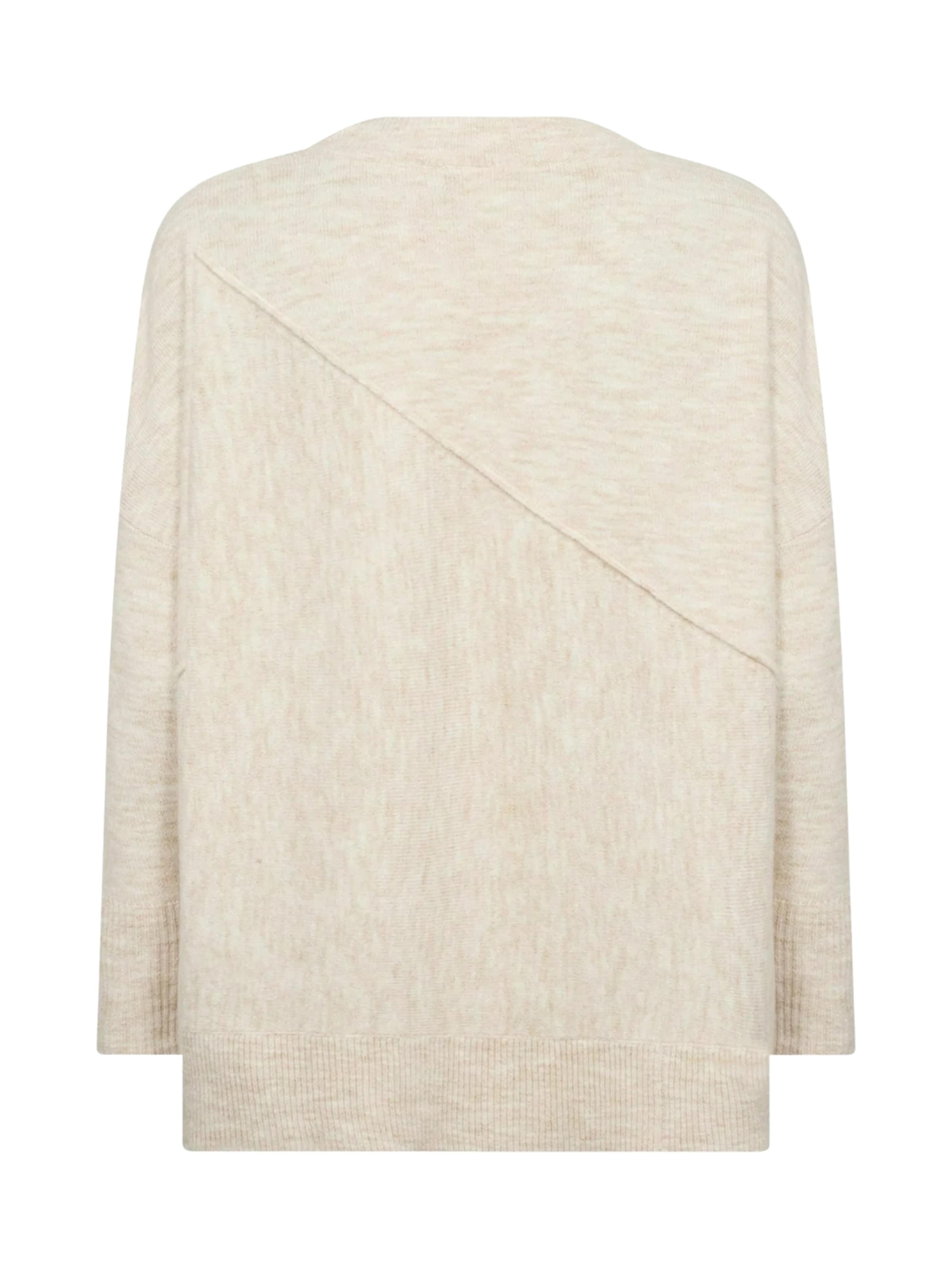 Pull-over ' WA-CHANIN 3 ' Wasabi Concept en blanc