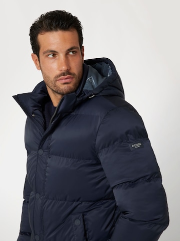 GUESS Winter jacket in Blue
