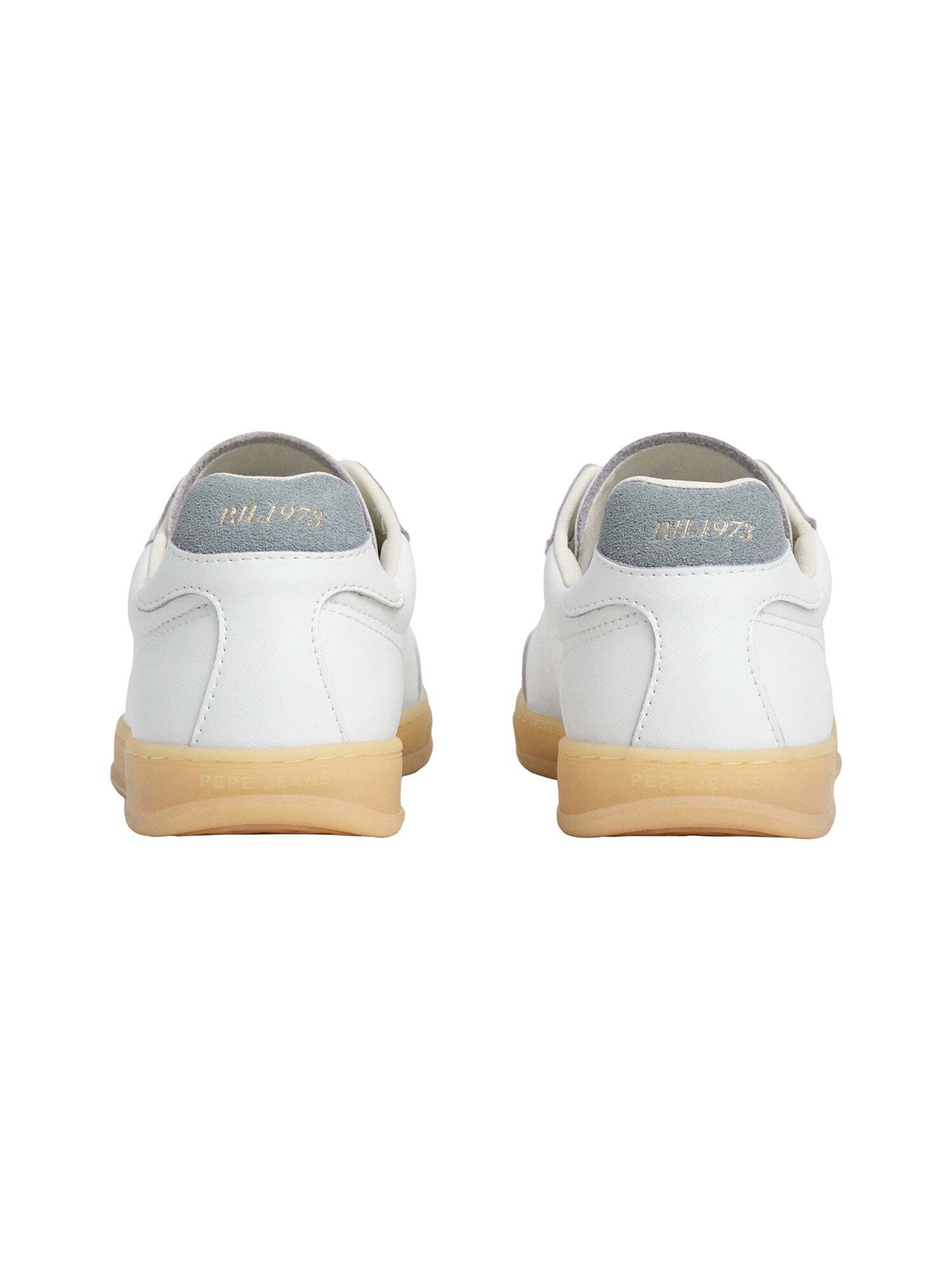 Baskets basses ' BALL PLAIN' Pepe Jeans en blanc