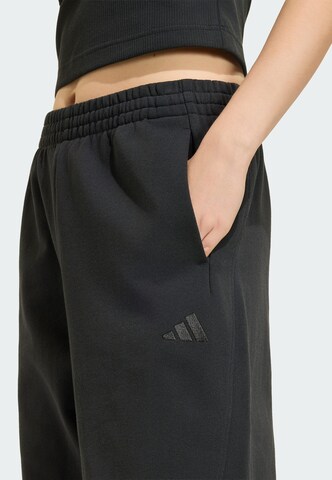 ADIDAS SPORTSWEAR - Tapered Calças de desporto em preto